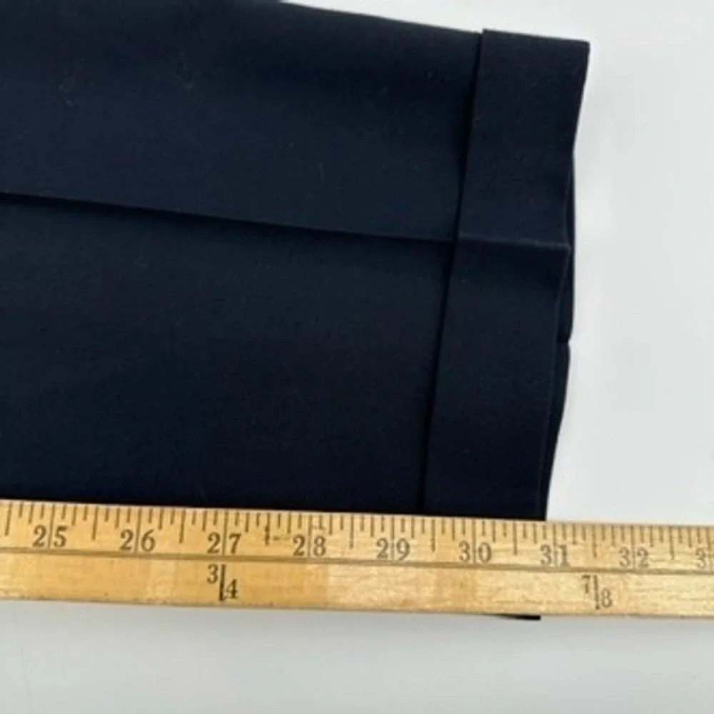 Lauren Ralph Lauren Mens Dress Pants Pleated 36x32 Cuff Hem‎ Navy Blue